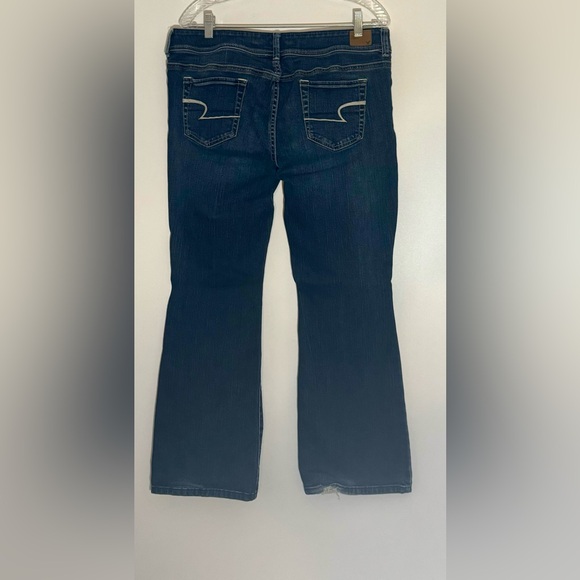 American Eagle women’s jeans, size 14 short stretch original boot - Picture 2 of 4